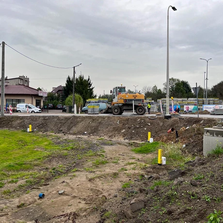 Rozbudowa ul. Warszawskiej [październik 2023] - fot 29